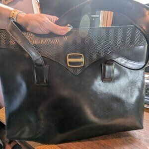 Fanny Bag Black Leather Bag